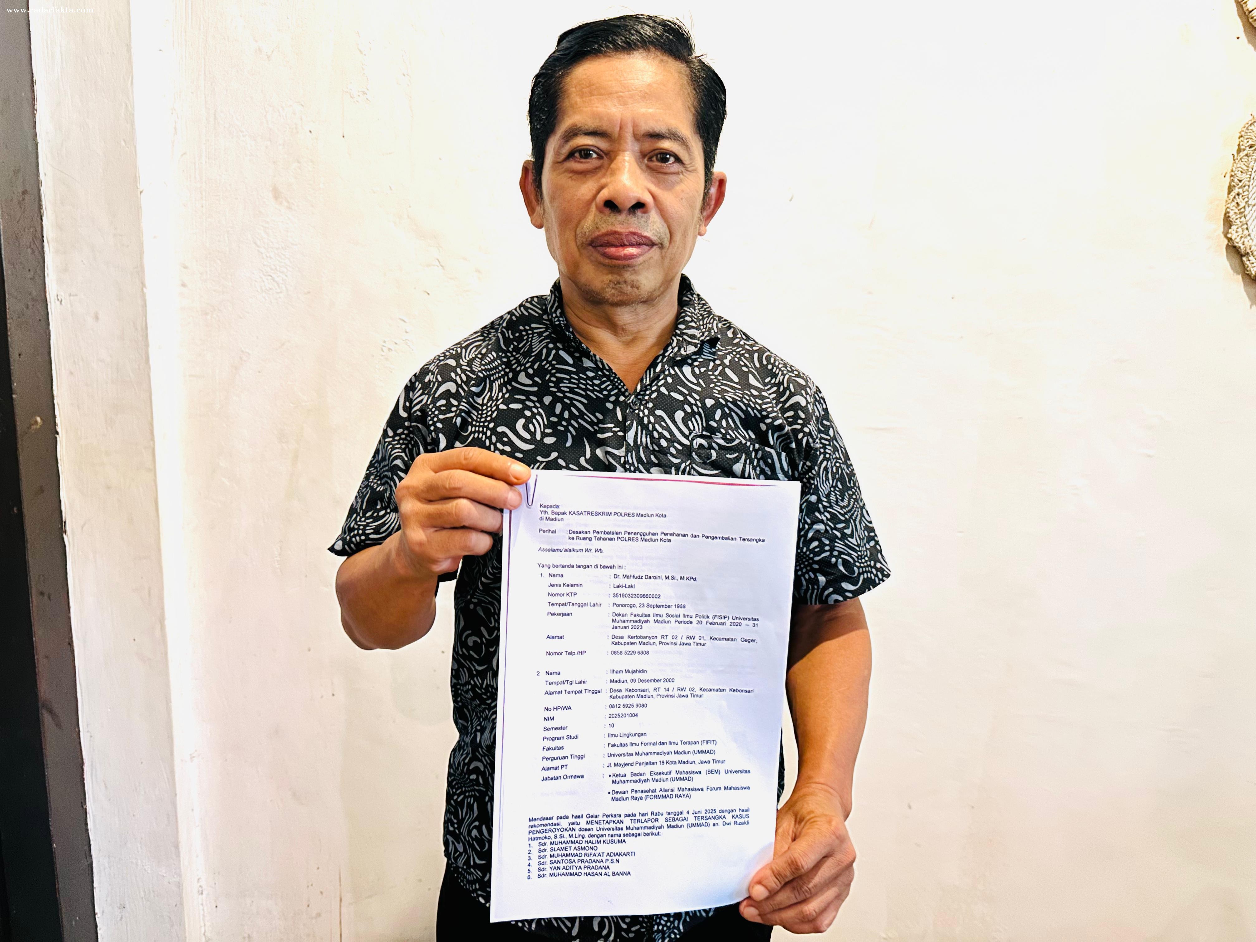 Enam Tersangka Kasus Pengeroyokan Dosen UMMAD Ditangguhkan, Mantan Dekan dan Mahasiswa Ancam ......